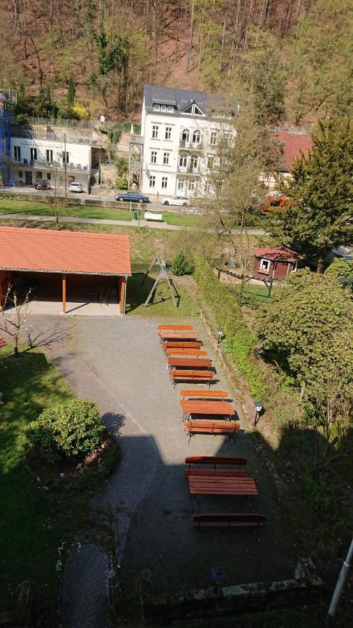 Kurparkstuebl Bad Schandau Hotel Exterior foto